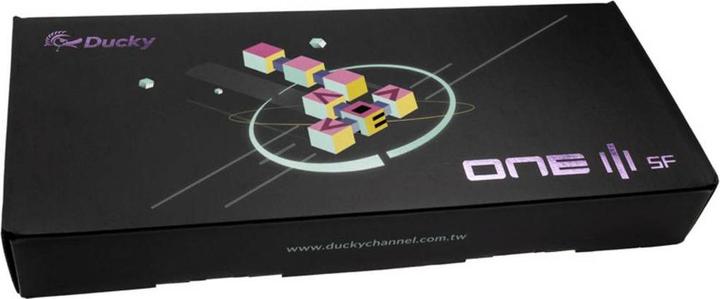 Immagine prodotto Ducky Tastiera One 3 Classic Pure White SF, LED RGB - MX-Speed-Silver (DE, Cablato)