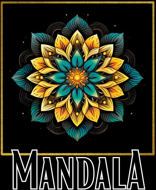 Produktbild Schwarze Malbücher:Black Mandala- Das M