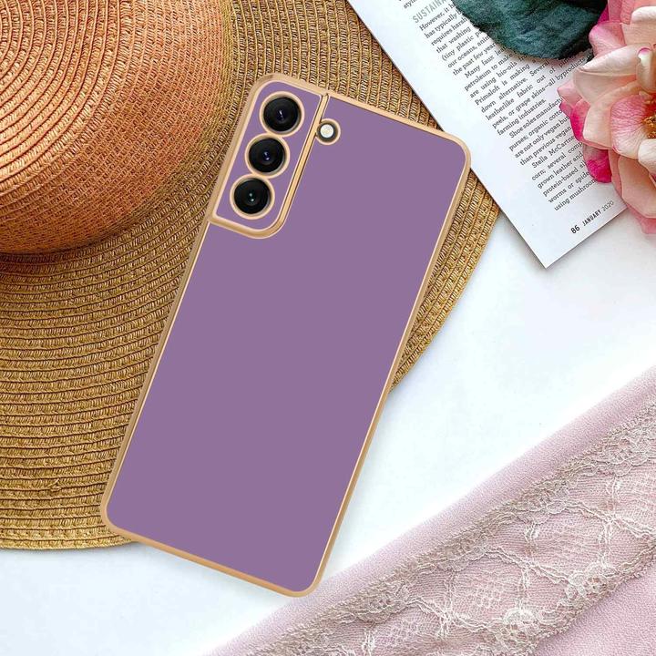 Actual product image Cadorabo Case for Samsung Galaxy S22 PLUS in TPU with camera protection LM130 Style (Samsung Galaxy S22+)