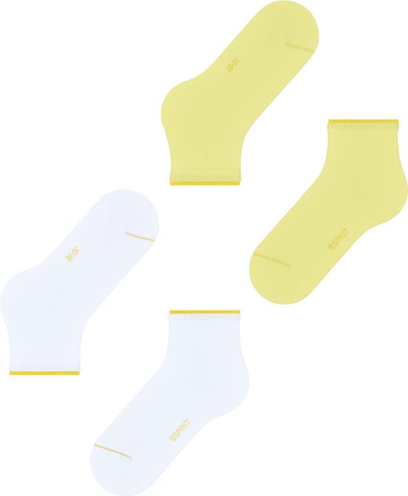Produktbild Esprit Double High Cuff 2-Pack Baumwollsneakersocken (2er Pack, 39 - 42)