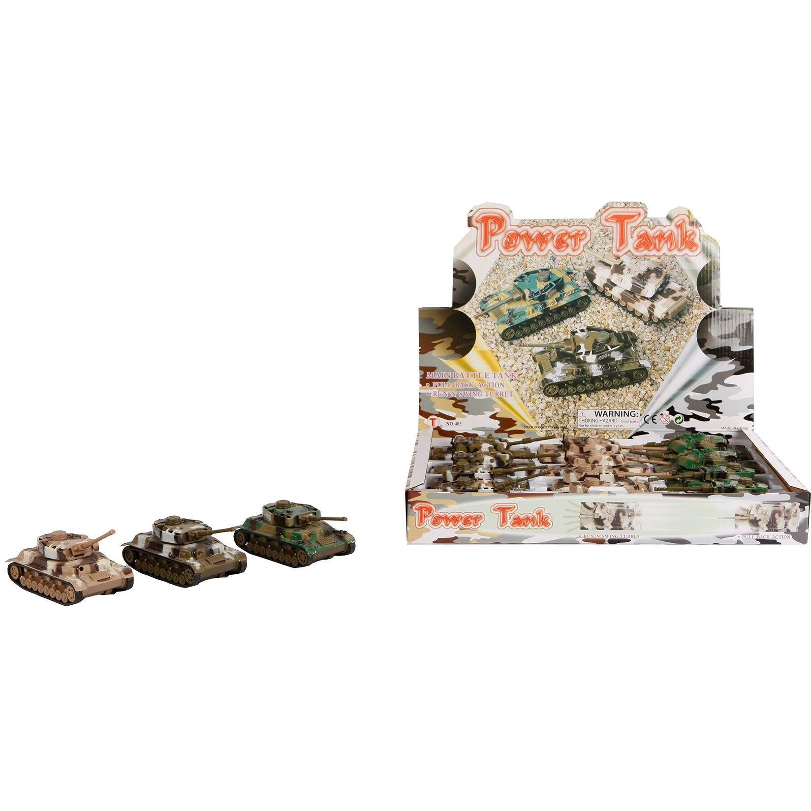 Besttoy Retrazione in metallo corazzato a 3 pieghe assortite