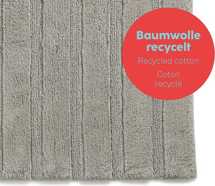 Productafbeelding Kela Badmat Megan zilvergrijs (100 x 60 cm)
