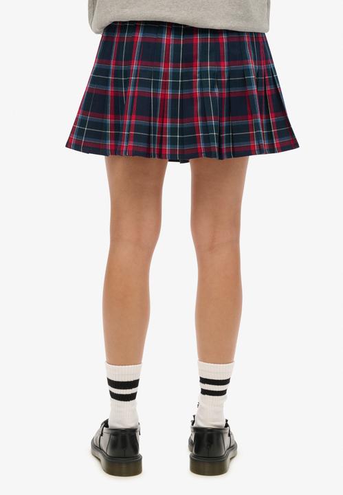 Actual product image Superdry Mid Rise Check Mini Skirt (M)