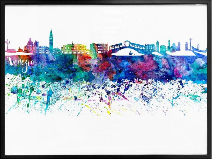 Immagine prodotto Trenddeko Bleichner - Venezia acquerello skyline (80 x 60 cm)