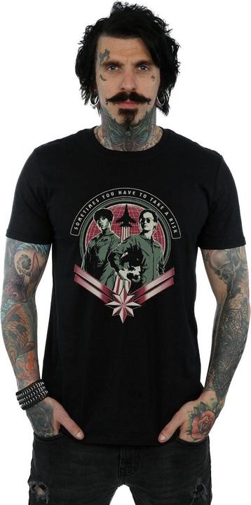 Immagine prodotto Captain Take A Risk Maglietta Uomo (XXL)