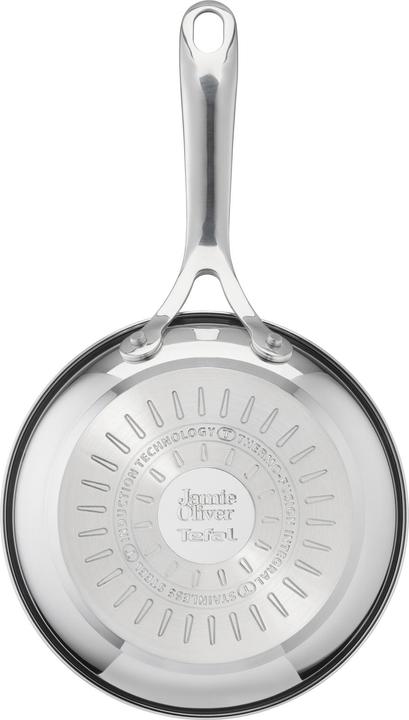Actual product image Tefal Jamie Oliver Cook's Direct on (24 cm, Frying pan, Stainless steel)