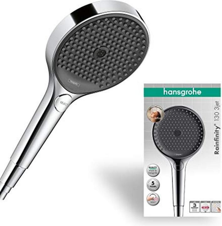 Actual product image hansgrohe Rainfinity 130 3 jet types (3 Beam types, 14 l/min)