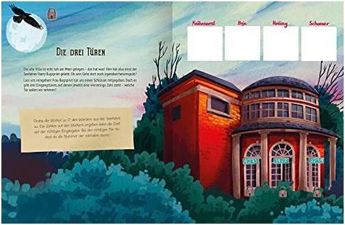 Produktbild Escape-Stickerbuch - Das Geheimnis der alten Villa (Deutsch, Philip Kiefer, 2021)