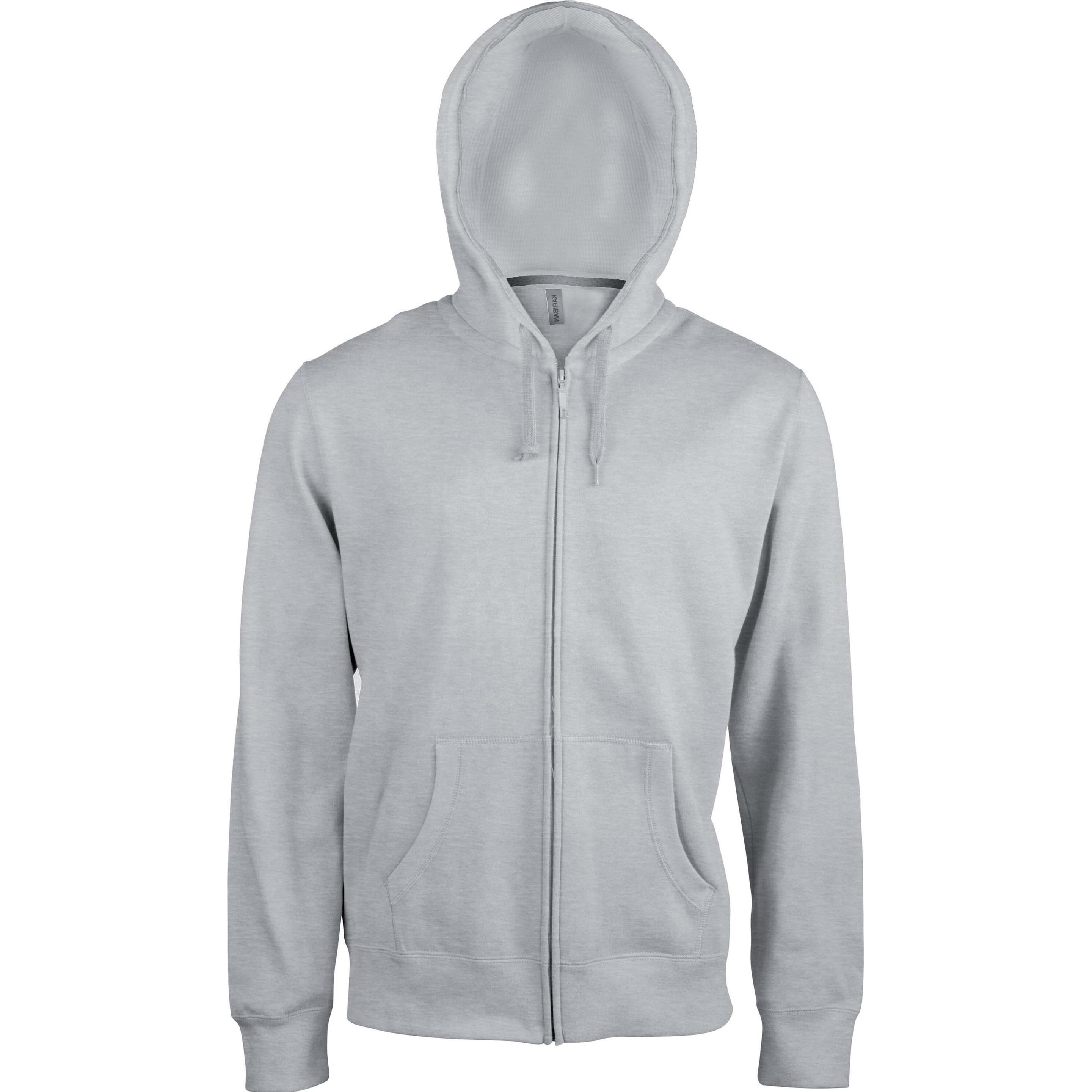 Thumbnail - Kariban, Herren, Pullover, Kapuzenpullover und Reissverschluss, Blau, (L)