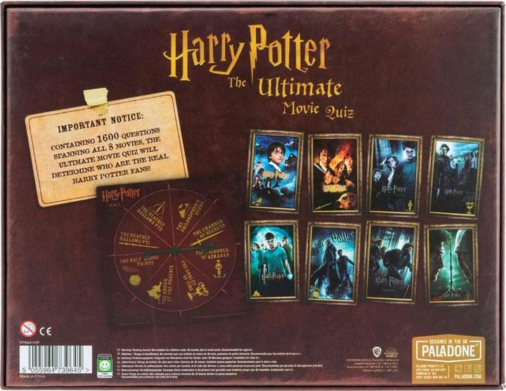Produktbild Paladone Products Ultimate Harry Potter Movie Quiz (English) (Englisch)