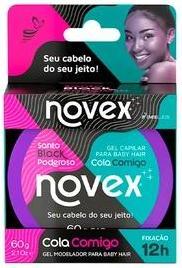 Novex Santo Black Powerful Gel 60g - Hair Care (Haargel)