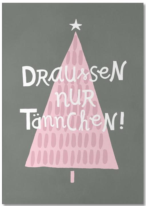 Produktbild Juniqe Die Tanne sagt No. 2 - Zitate & Slogans (A4, Liniert)