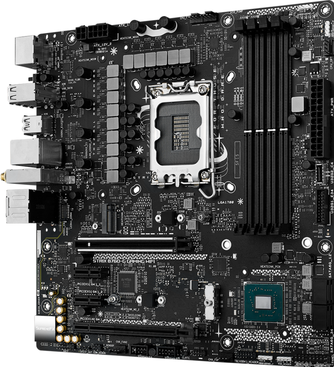 Immagine prodotto ASUS ROG STRIX B760-G GAMING WIFI (LGA 1700, Intel B760, mATX)