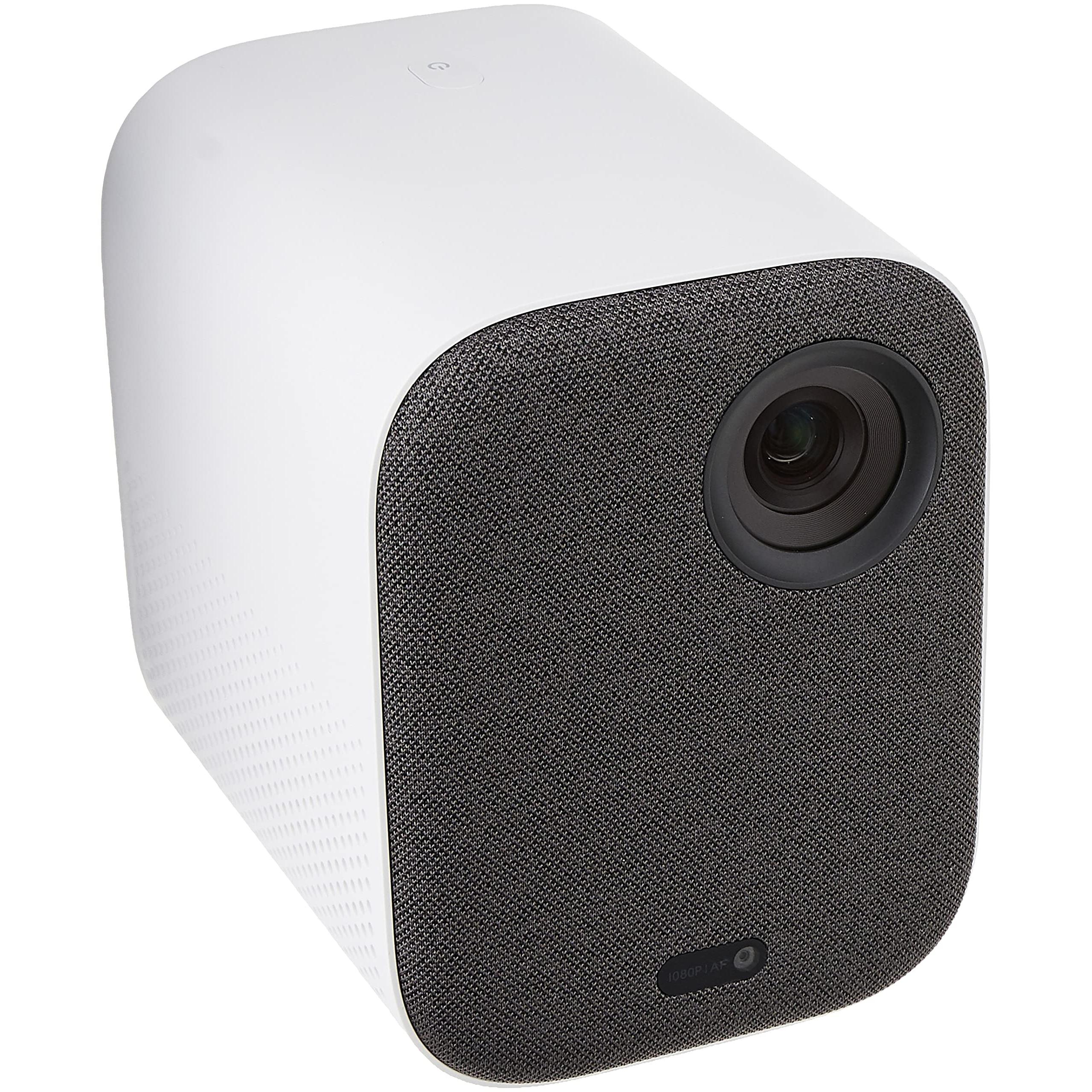 Xiaomi Mi Smart Projector 2 (Full HD, 500 lm, 1.2:1), Beamer, Schwarz, Weiss