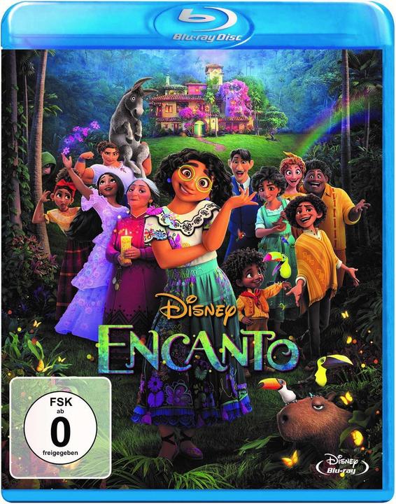 Actual product image Disney Interactive Studios Encanto BD (Blu-ray, 2022, German, Spanish, French, Swedish, English)