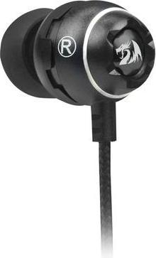 Actual product image Redragon Headphones with microphone BOMBER PRO E100 black color (Cable)