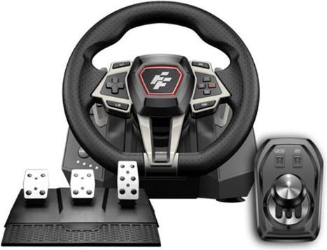 Flashfire Imola Gaming Steering Wheel Black and Red (PC, PS4, PS5)