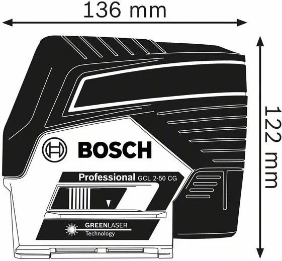 Actual product image Bosch Professional Gcl 2-50 Cg