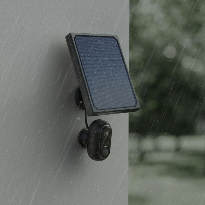 Produktbild Hama Überwachungskamera, WLAN-Kamera outdoor, Akku, Solar, Aufzeichnung, 1080p (1920 x 1080 Pixels)