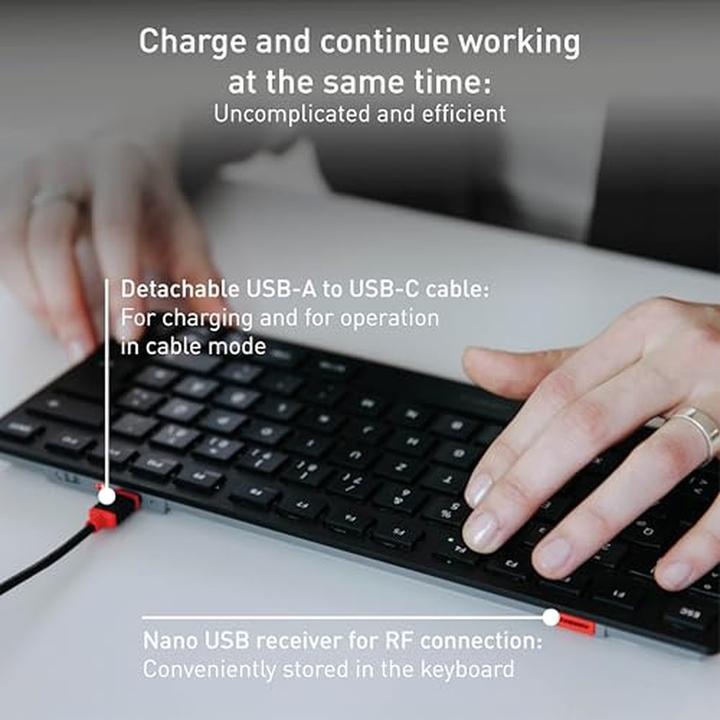 Image du produit CHERRY KW 9200 Mini (DE, Sans fil)