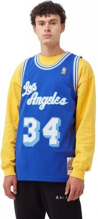Image du produit Mitchell & Ness NBA Los Angeles Lakers 2.0 Shaquille O'Neal Maillot Hommes (M)