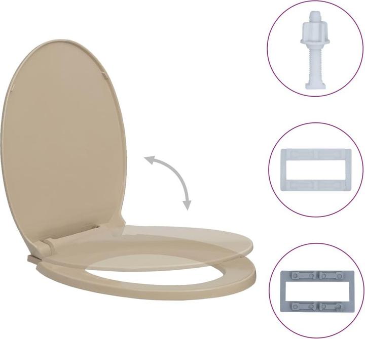 Produktbild vidaXL Toilettensitz