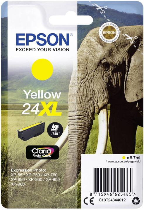 Epson 24XL Claria Photo HD (Y)