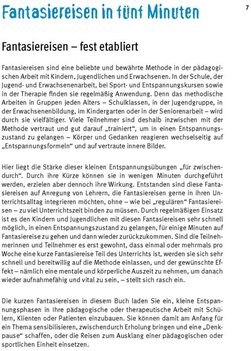 Produktbild Fünf Minuten Fantasiereisen (Deutsch, Stefan Adams, 2019)