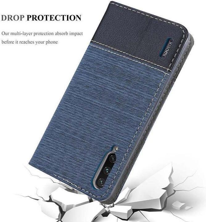 Actual product image Cadorabo Book Jeans Optics Cover (Mi CC9)