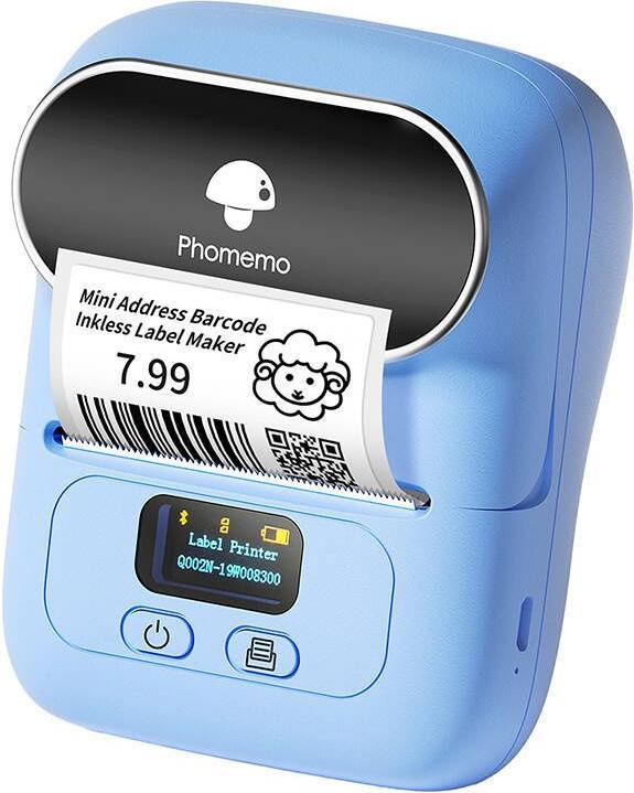 Actual product image Phomemo M110 Portable Label Printer (blue)