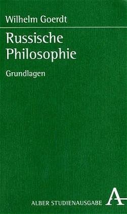 Produktbild Russische Philosophie (Deutsch, Wilhelm Goerdt, 2002)