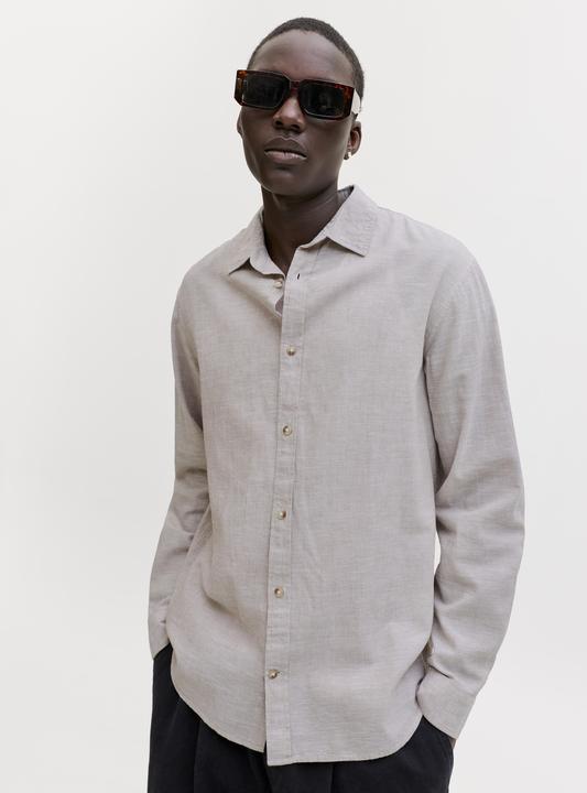 Image du produit Jack & Jones Jjesummer Linen Blend Shirt L/S Sn (XL)