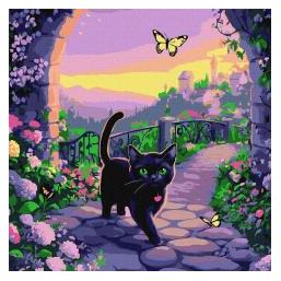 Ideyka Malen nach Zahlen - Feenkatze 40x40cm (65614173)
