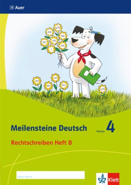 Produktbild Meilensteine Deutsch. Rechtschreiben (Heft 2). - 4. Klasse. Ausgabe ab 2017 (Deutsch, Alexandra/Mohnen, Leuchter, Martina, Nicole/Zerr, 2017)