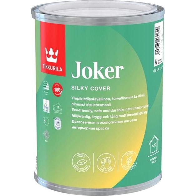Tikkurila, Künstlerfarbe + Bastelfarbe, PAINT JOKER A SILK/MAT 0,9L (Silkenmatt, 900 ml)