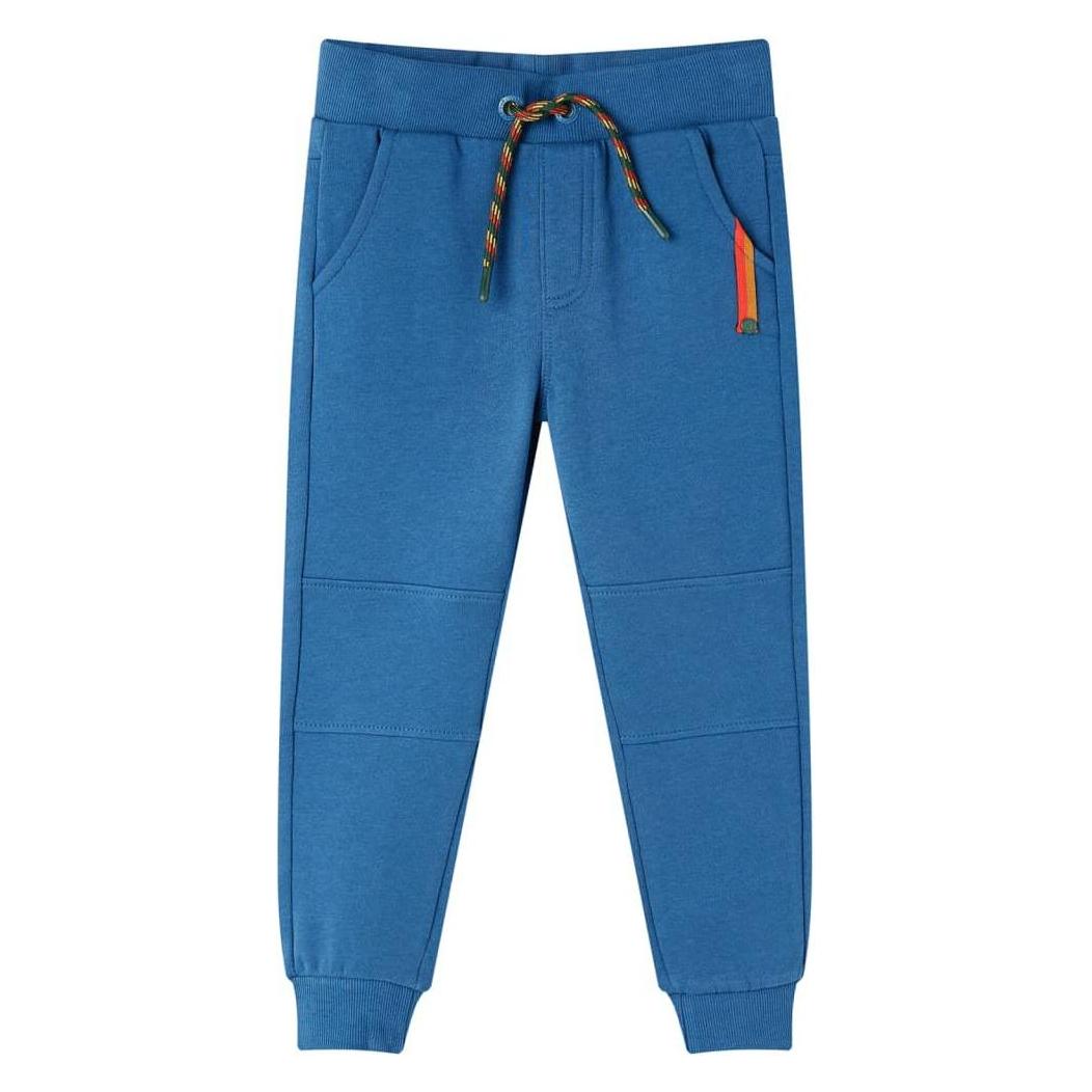 VidaXL, Unisex, Sporthose, Kinder-Trainingshose Blau 92, Material, 50 % Baumwolle. 50 (92), Blau