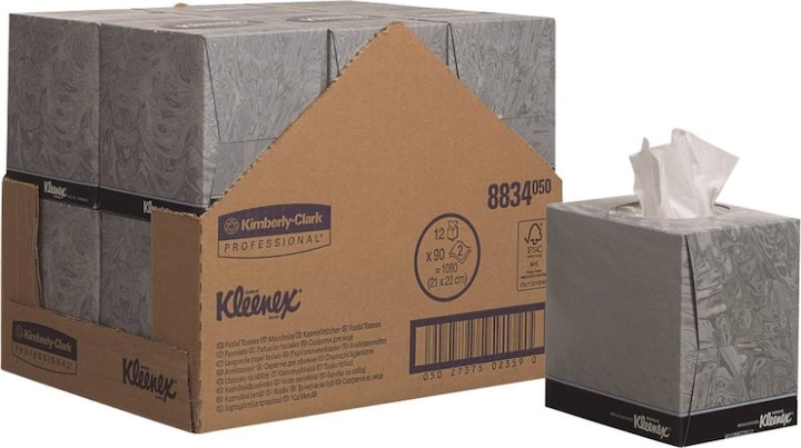 Actual product image Kleenex cosmetic tissues