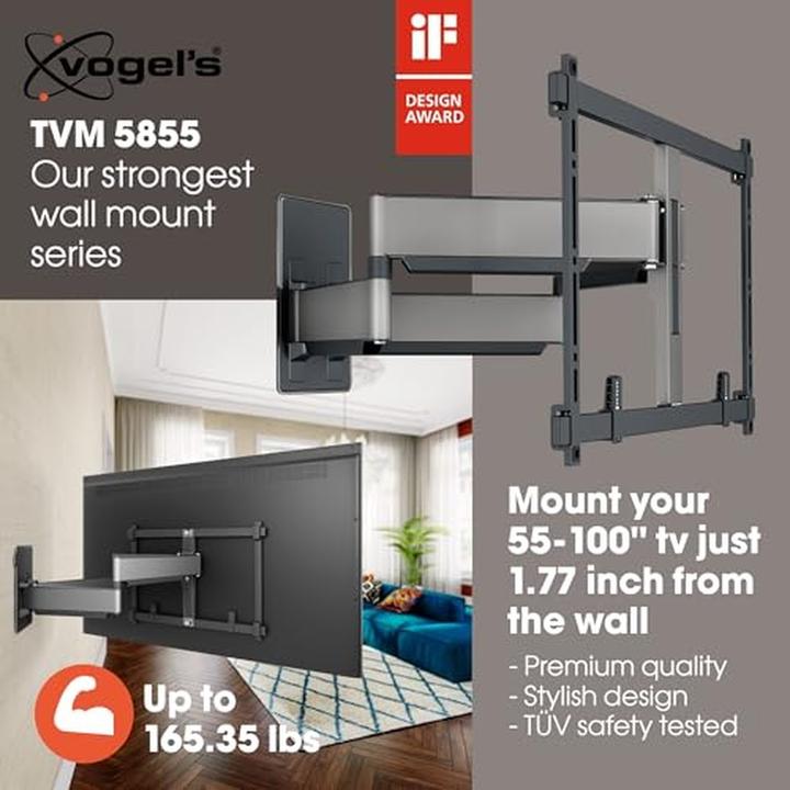 Immagine prodotto Vogels TVM 5855 (Muro, 100", 75 kg)