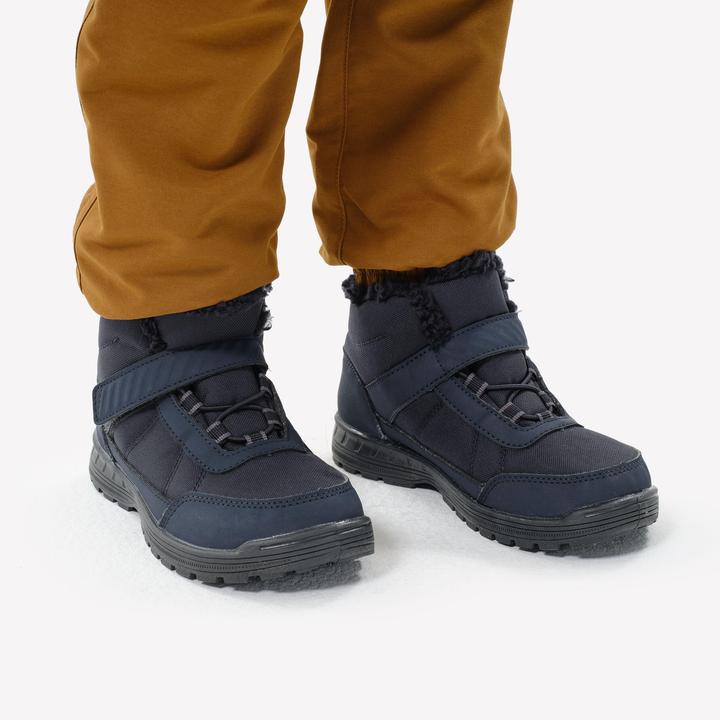 Actual product image Quechua Winter shoes children size 24-34 velcro warm waterproof winter hiking - SH100 (27)