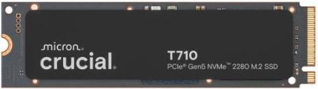 Actual product image Crucial 4 TB SSD T710 3D-NAND NVMe PCIe M2 Gen5 Heatsink (4000 GB, M.2 2280)