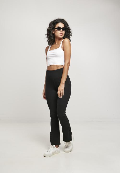 Immagine prodotto Urban Classics Leggings Bootcut Interlock biologici da donna (M, S)