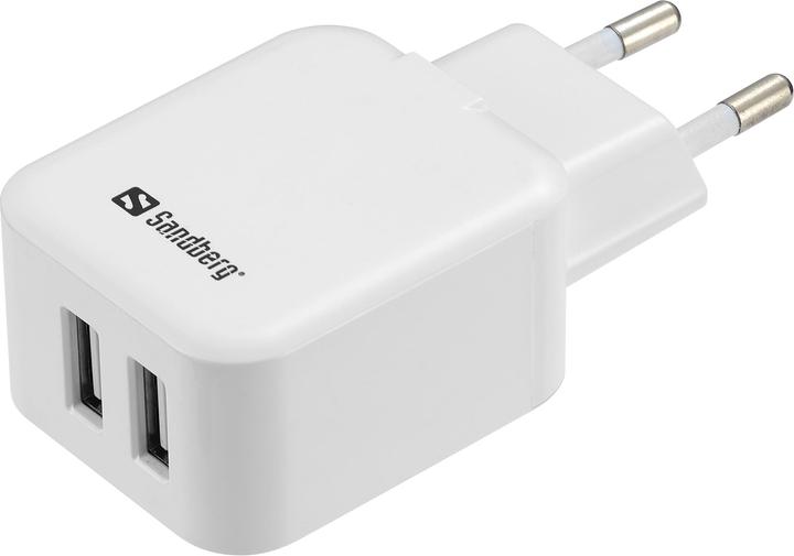 Produktbild Sandberg AC Charger Dual USB 2.4+1A EU (2 Ports)