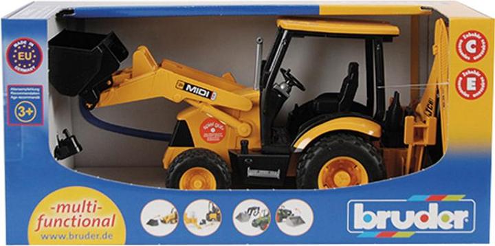 Actual product image Bruder JCB MIDI CX backhoe loader