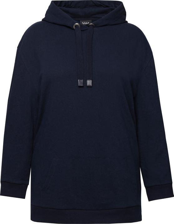 Produktbild Ulla Popken Hoodie, Schriftmotiv, Oversized, Kapuze, Langarm (46, 48)