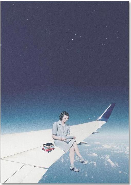 Image du produit Juniqe Mentally Somewhere Else - Personnes (A5, Blanc)