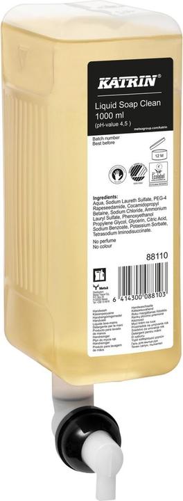 Immagine prodotto Katrin Sapone liquido neutro puro (Sapone liquido, 1000 ml)