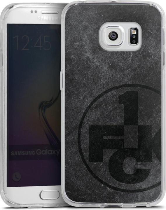 Produktbild DeinDesign Silikon Hülle für Samsung Galaxy S6 Edge Handyhülle Case Smartphone Schutzhülle 1. FC (Samsung Galaxy S6 Edge)