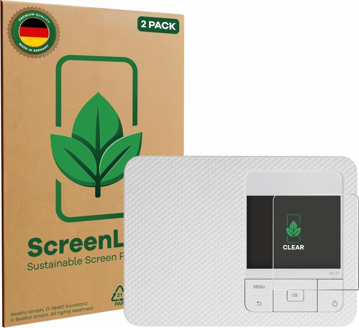 Image du produit ScreenLeaf Film de protection d'écran, Protection d'écran Écologique, Clear, Anti-Rayures
