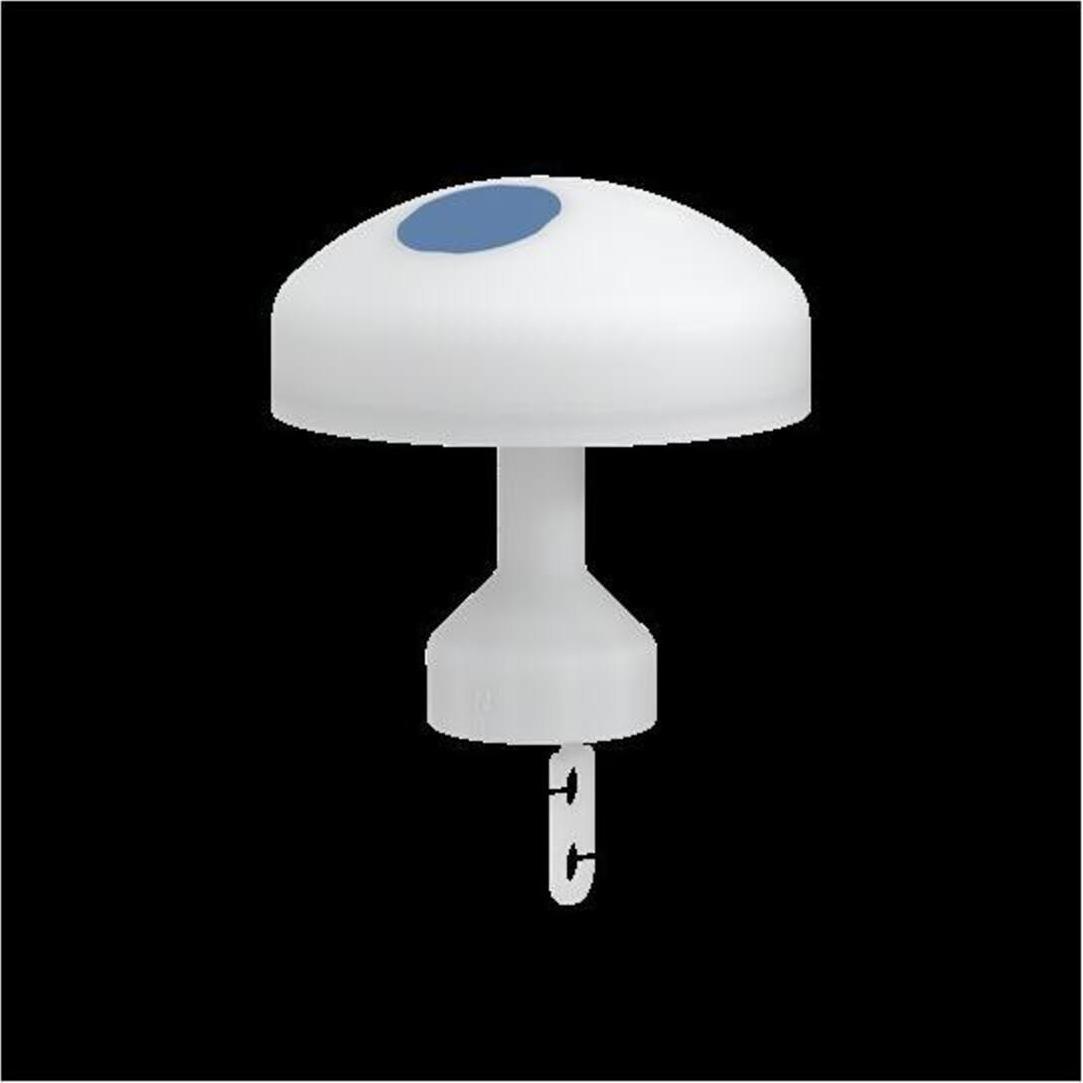 Busch-Jaeger WES/A4.1.1, Wetterstation Zubehör, Weiss