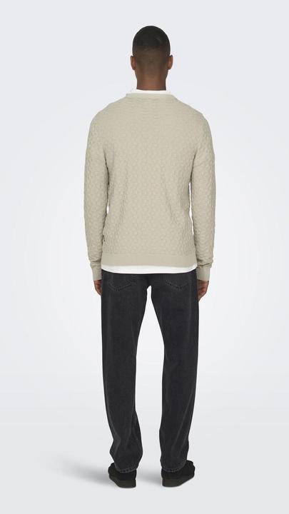 Produktbild Only & Sons Onskalle Reg 12 Struc Crew Knit Noos (S)